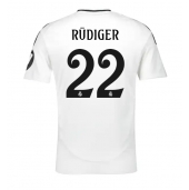 Maillot de football Réplique Real Madrid Antonio Rudiger #22 Domicile 2024-25 Manche Courte