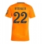 Maillot de football Réplique Real Madrid Antonio Rudiger #22 Extérieur Femme 2024-25 Manche Courte