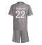 Maillot de football Réplique Real Madrid Antonio Rudiger #22 Troisième Enfant 2024-25 Manche Courte (+ Pantalon court)