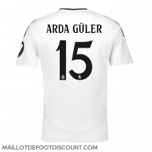 Maillot de football Réplique Real Madrid Arda Guler #15 Domicile 2024-25 Manche Courte