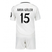 Maillot de football Réplique Real Madrid Arda Guler #15 Domicile Enfant 2024-25 Manche Courte (+ Pantalon court)