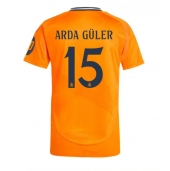 Maillot de football Réplique Real Madrid Arda Guler #15 Extérieur 2024-25 Manche Courte