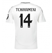 Maillot de football Réplique Real Madrid Aurelien Tchouameni #14 Domicile 2024-25 Manche Courte