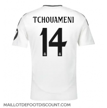 Maillot de football Réplique Real Madrid Aurelien Tchouameni #14 Domicile 2024-25 Manche Courte