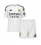 Maillot de football Réplique Real Madrid Aurelien Tchouameni #14 Domicile Enfant 2024-25 Manche Courte (+ Pantalon court)