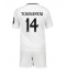 Maillot de football Réplique Real Madrid Aurelien Tchouameni #14 Domicile Enfant 2024-25 Manche Courte (+ Pantalon court)