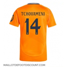 Maillot de football Réplique Real Madrid Aurelien Tchouameni #14 Extérieur 2024-25 Manche Courte