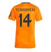 Maillot de football Réplique Real Madrid Aurelien Tchouameni #14 Extérieur Femme 2024-25 Manche Courte