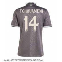 Maillot de football Réplique Real Madrid Aurelien Tchouameni #14 Troisième 2024-25 Manche Courte