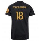 Maillot de football Réplique Real Madrid Aurelien Tchouameni #18 Troisième 2023-24 Manche Courte