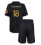 Maillot de football Réplique Real Madrid Aurelien Tchouameni #18 Troisième Enfant 2023-24 Manche Courte (+ Pantalon court)