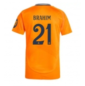 Maillot de football Réplique Real Madrid Brahim Diaz #21 Extérieur 2024-25 Manche Courte