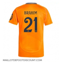 Maillot de football Réplique Real Madrid Brahim Diaz #21 Extérieur 2024-25 Manche Courte