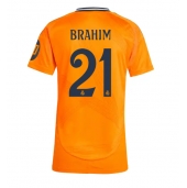 Maillot de football Réplique Real Madrid Brahim Diaz #21 Extérieur Femme 2024-25 Manche Courte