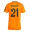 Maillot de football Réplique Real Madrid Brahim Diaz #21 Extérieur Femme 2024-25 Manche Courte