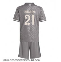 Maillot de football Réplique Real Madrid Brahim Diaz #21 Troisième Enfant 2024-25 Manche Courte (+ Pantalon court)