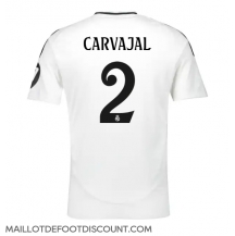 Maillot de football Réplique Real Madrid Daniel Carvajal #2 Domicile 2024-25 Manche Courte