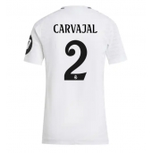 Maillot de football Réplique Real Madrid Daniel Carvajal #2 Domicile Femme 2024-25 Manche Courte