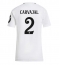 Maillot de football Réplique Real Madrid Daniel Carvajal #2 Domicile Femme 2024-25 Manche Courte