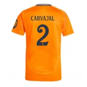 Maillot de football Réplique Real Madrid Daniel Carvajal #2 Extérieur 2024-25 Manche Courte