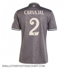 Maillot de football Réplique Real Madrid Daniel Carvajal #2 Troisième 2024-25 Manche Courte