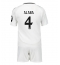 Maillot de football Réplique Real Madrid David Alaba #4 Domicile Enfant 2024-25 Manche Courte (+ Pantalon court)