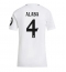 Maillot de football Réplique Real Madrid David Alaba #4 Domicile Femme 2024-25 Manche Courte