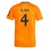 Maillot de football Réplique Real Madrid David Alaba #4 Extérieur 2024-25 Manche Courte