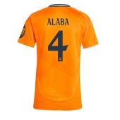 Maillot de football Réplique Real Madrid David Alaba #4 Extérieur Femme 2024-25 Manche Courte