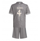 Maillot de football Réplique Real Madrid David Alaba #4 Troisième Enfant 2024-25 Manche Courte (+ Pantalon court)