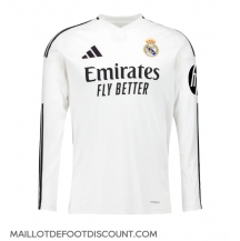 Maillot de football Réplique Real Madrid Domicile 2024-25 Manche Longue