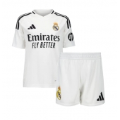 Maillot de football Réplique Real Madrid Domicile Enfant 2024-25 Manche Courte (+ Pantalon court)