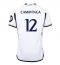 Maillot de football Réplique Real Madrid Eduardo Camavinga #12 Domicile 2023-24 Manche Courte