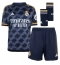 Maillot de football Réplique Real Madrid Eduardo Camavinga #12 Extérieur Enfant 2023-24 Manche Courte (+ Pantalon court)