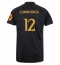 Maillot de football Réplique Real Madrid Eduardo Camavinga #12 Troisième 2023-24 Manche Courte