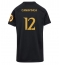 Maillot de football Réplique Real Madrid Eduardo Camavinga #12 Troisième Femme 2023-24 Manche Courte