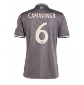 Maillot de football Réplique Real Madrid Eduardo Camavinga #6 Troisième 2024-25 Manche Courte