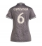 Maillot de football Réplique Real Madrid Eduardo Camavinga #6 Troisième Femme 2024-25 Manche Courte