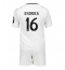 Maillot de football Réplique Real Madrid Endrick #16 Domicile Enfant 2024-25 Manche Courte (+ Pantalon court)