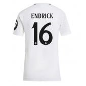 Maillot de football Réplique Real Madrid Endrick #16 Domicile Femme 2024-25 Manche Courte