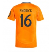 Maillot de football Réplique Real Madrid Endrick #16 Extérieur 2024-25 Manche Courte