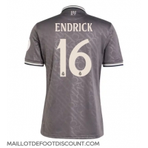 Maillot de football Réplique Real Madrid Endrick #16 Troisième 2024-25 Manche Courte