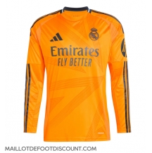 Maillot de football Réplique Real Madrid Extérieur 2024-25 Manche Longue