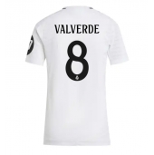 Maillot de football Réplique Real Madrid Federico Valverde #8 Domicile Femme 2024-25 Manche Courte