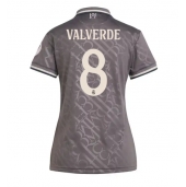 Maillot de football Réplique Real Madrid Federico Valverde #8 Troisième Femme 2024-25 Manche Courte