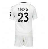 Maillot de football Réplique Real Madrid Ferland Mendy #23 Domicile Enfant 2024-25 Manche Courte (+ Pantalon court)