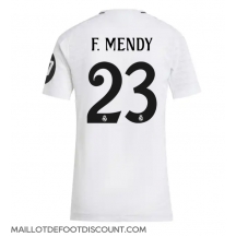 Maillot de football Réplique Real Madrid Ferland Mendy #23 Domicile Femme 2024-25 Manche Courte