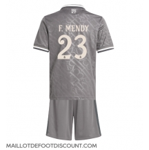 Maillot de football Réplique Real Madrid Ferland Mendy #23 Troisième Enfant 2024-25 Manche Courte (+ Pantalon court)