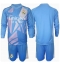 Maillot de football Réplique Real Madrid Gardien de but Domicile Enfant 2024-25 Manche Longue (+ Pantalon court)