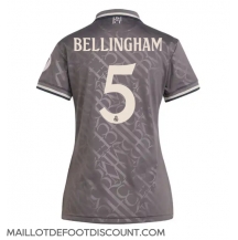 Maillot de football Réplique Real Madrid Jude Bellingham #5 Troisième Femme 2024-25 Manche Courte